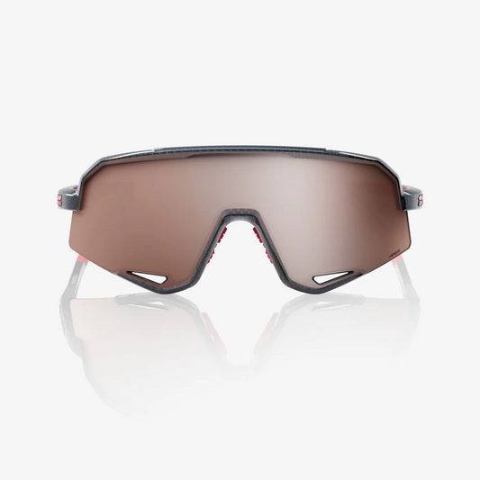 Brille 100% SLENDALE Schwarz Carbon Hiper Mirror Silber