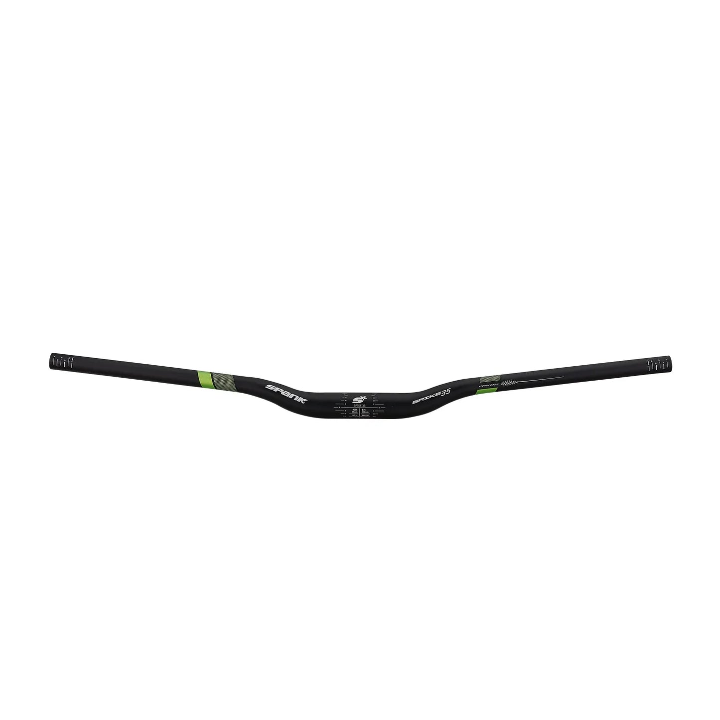 Cintre SPANK SPIKE 35 VIBROCORE Rise 25mm 820mm Vert