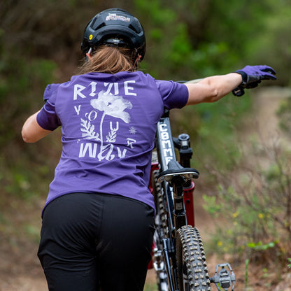Trikot NORTHWAVE XTRAIL 2 Damen Kurzarm Violett