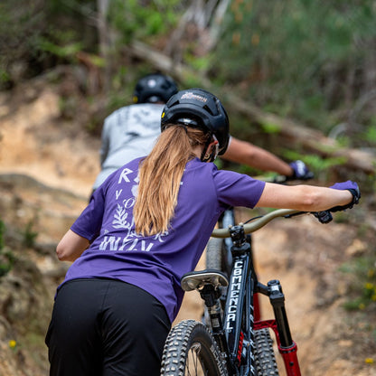 Trikot NORTHWAVE XTRAIL 2 Damen Kurzarm Violett