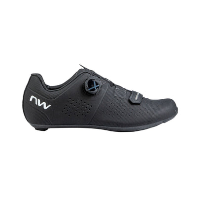 Straßenschuhe NORTHWAVE STORM CARBON Schwarz/Weiß