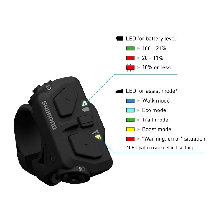 Télécommande SHIMANO SW-EN600 Gauche