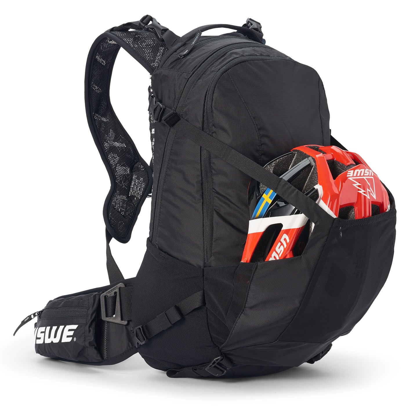 Rucksack USWE SHRED 16 l, schwarz