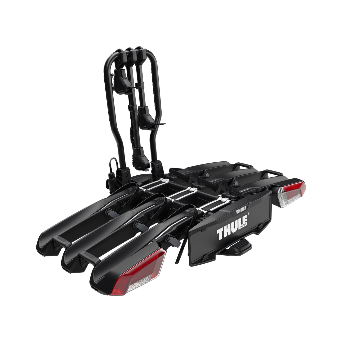 Porte-Vélos THULE EASYFOLD 3 sur Attelage 3 Vélos
