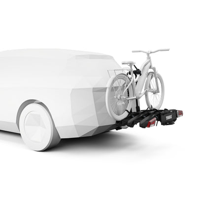 Porte-Vélos THULE EASYFOLD 3 sur Attelage 3 Vélos