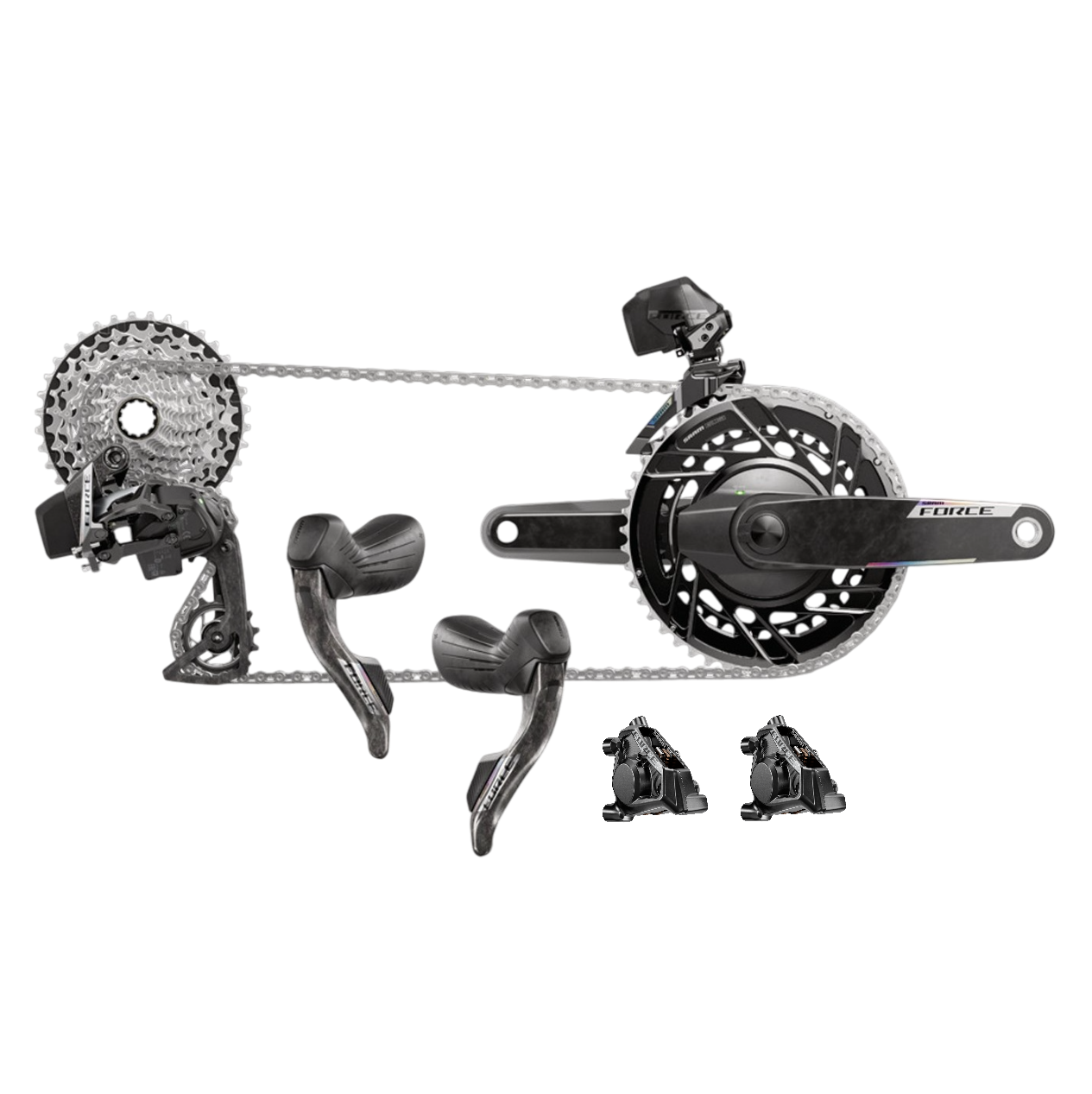 Gruppe SRAM FORCE AXS E1 2x12V