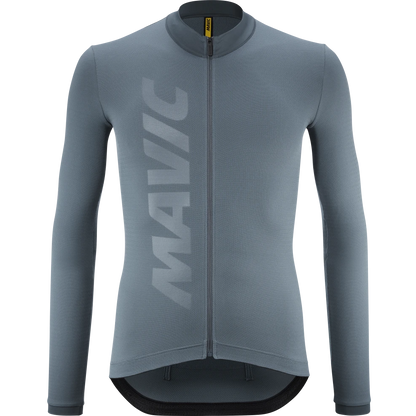 Trikot MAVIC AKSIUM Langarm Blau