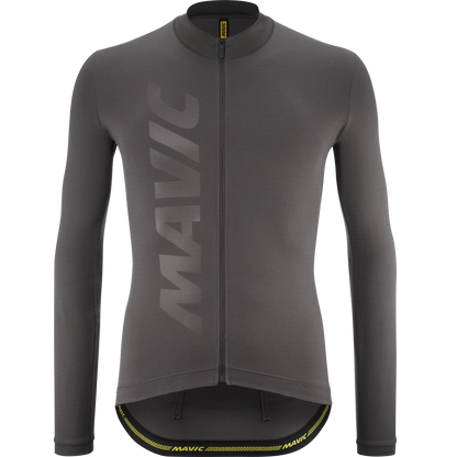 Trikot MAVIC AKSIUM Langarm Grau