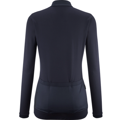 Radtrikot MAVIC AKSIUM Langarm Damen Blau