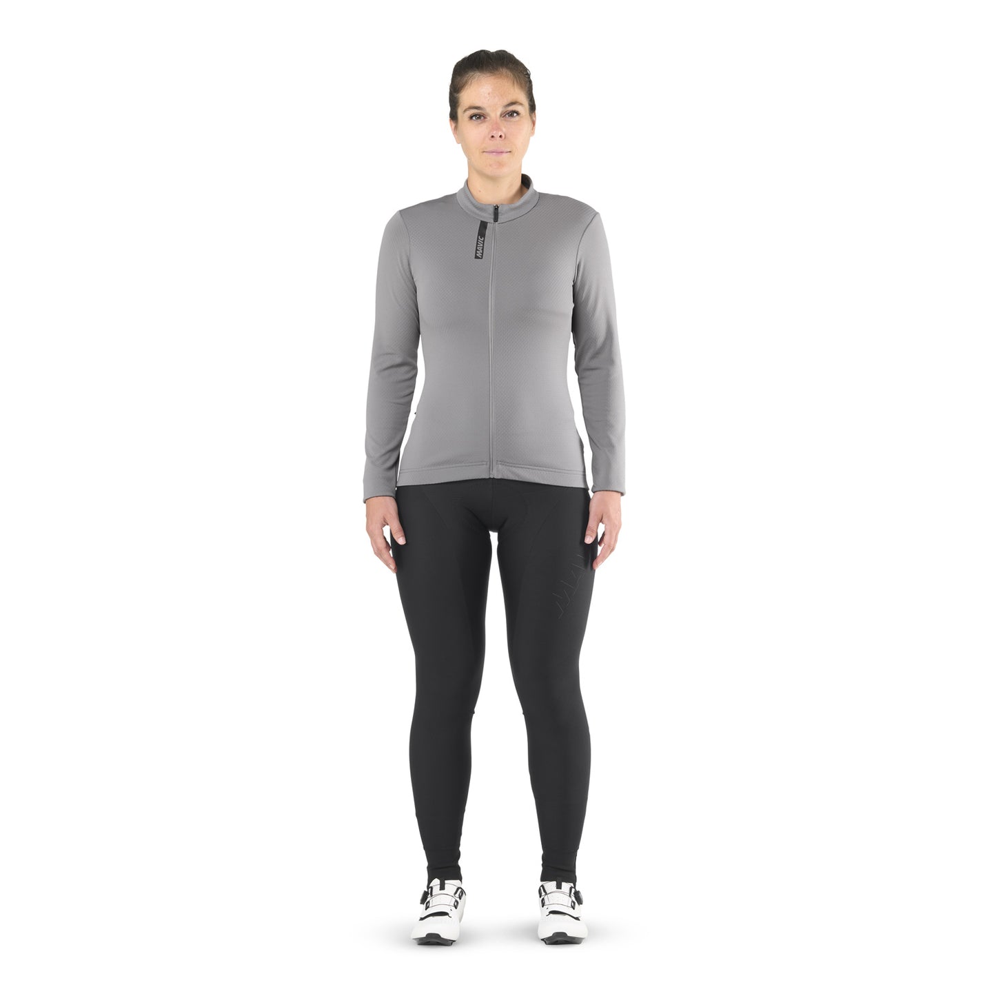 Maillot MAVIC AKSIUM THERMO Femme Manches Longues Gris