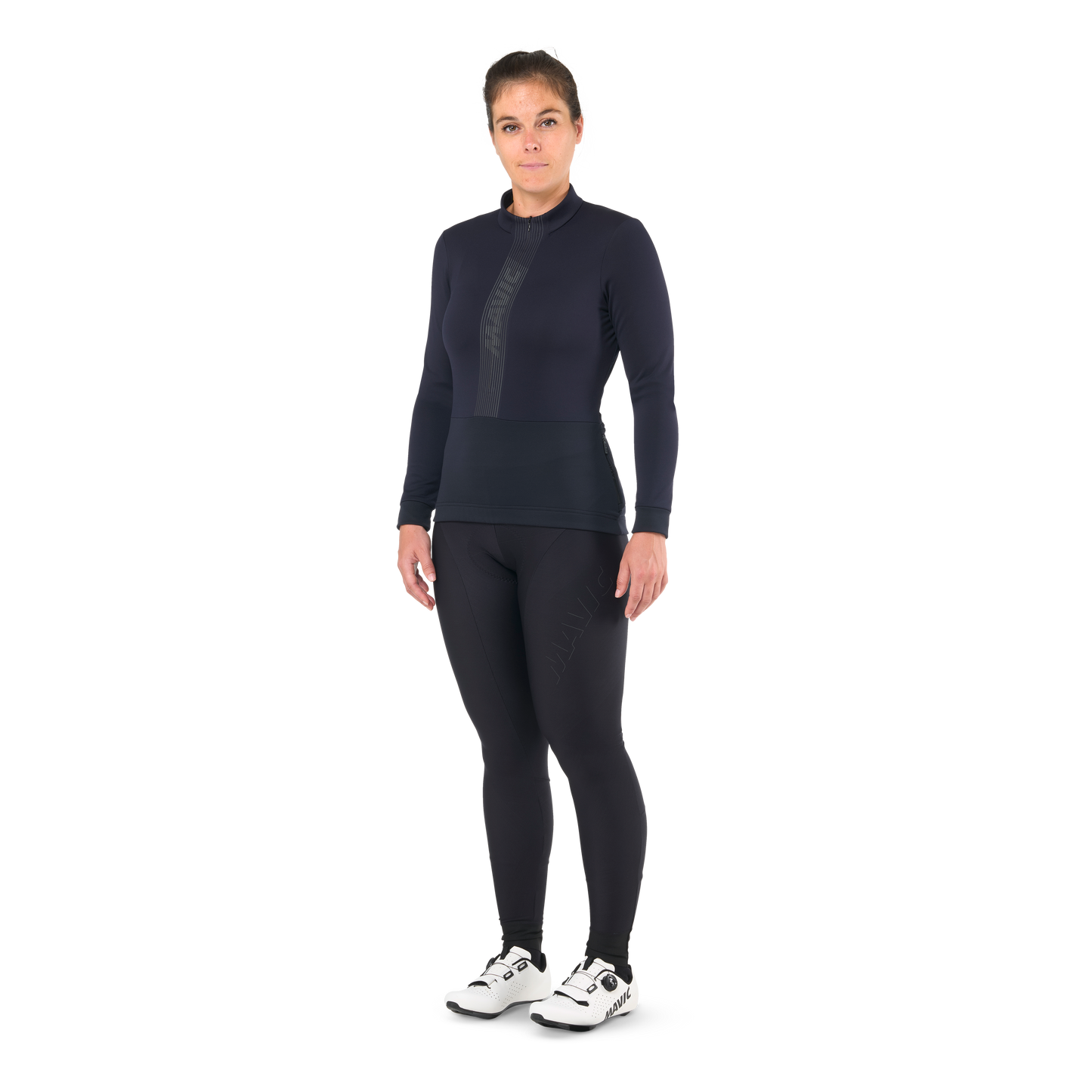 Maillot MAVIC KSYRIUM THERMO Femme Manches Longues Bleu