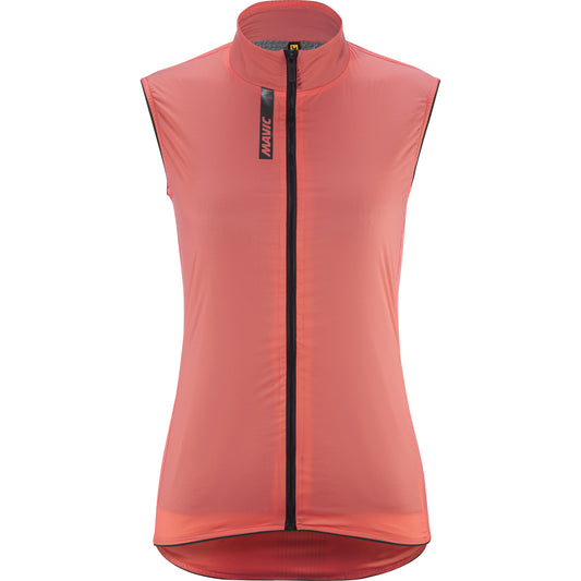 Veste Sans Manches MAVIC KSYRIUM THERMO Femme Corail