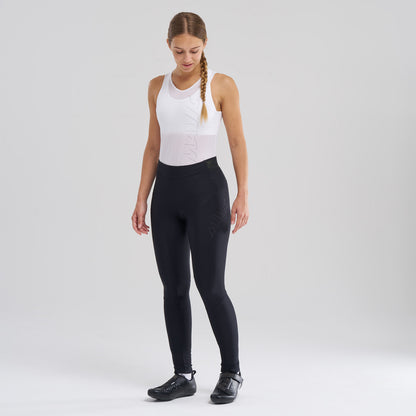 Lange Radhose MAVIC AKSIUM THERMO Damen Schwarz