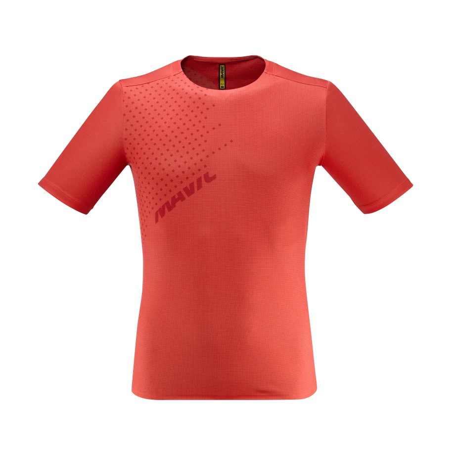 Maillot MAVIC CROSSTRAIL Manches Courtes Rouge