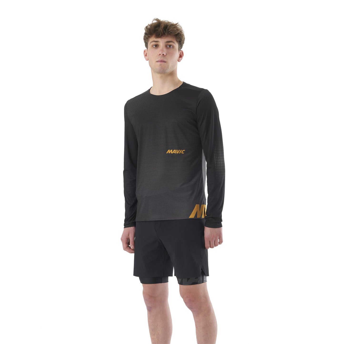 MAVIC CROOSTRAIL Trikot Langarm Schwarz