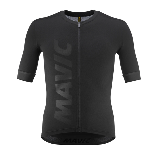 Maillot MAVIC AKSIUM Manches Courtes Noir