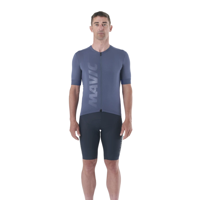MAVIC AKSIUM Trikot Kurzarm Blau