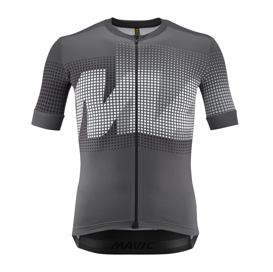 MAVIC AKSIUM GRAPHIC Trikot Kurzarm Grau
