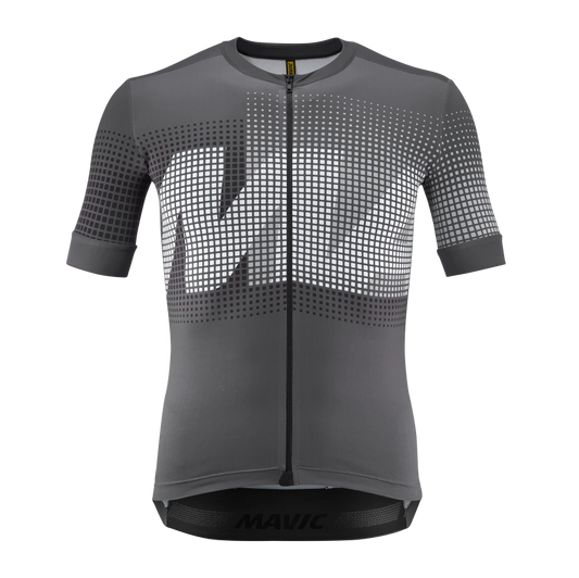 Maillot MAVIC AKSIUM GRAPHIC Manches Courtes Gris