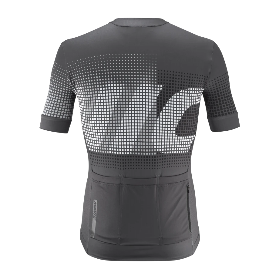 MAVIC AKSIUM GRAPHIC Trikot Kurzarm Grau