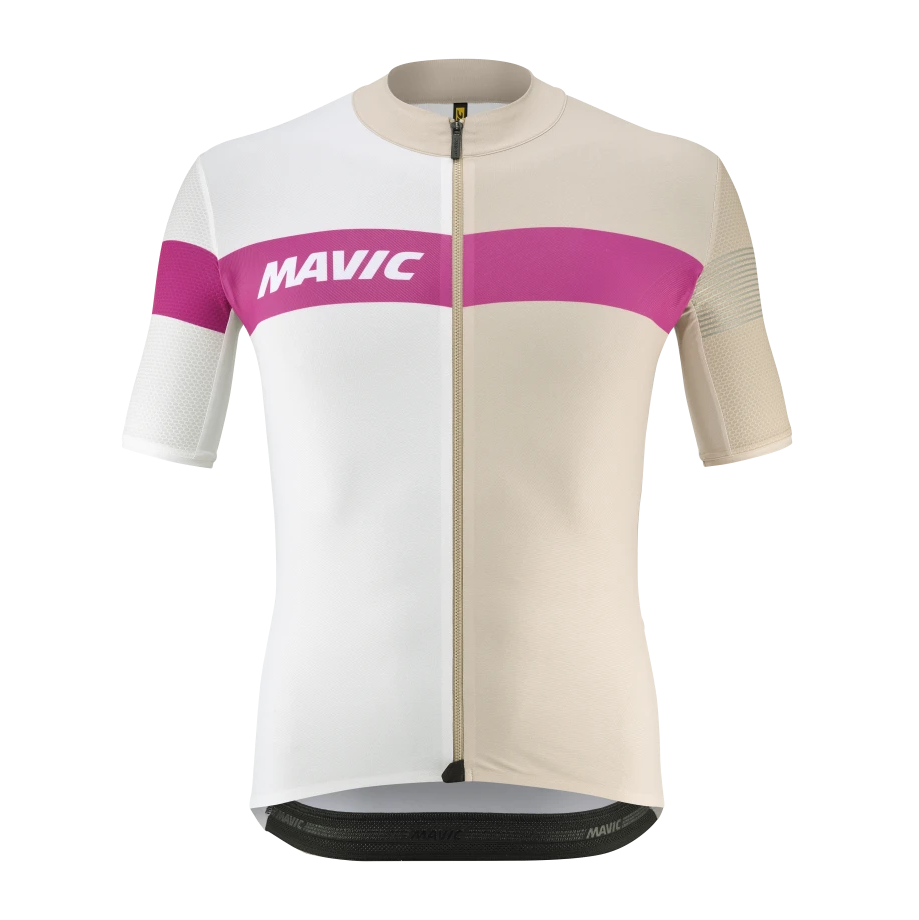 Maillot MAVIC KSYRIUM PRO Manches Courtes Beige