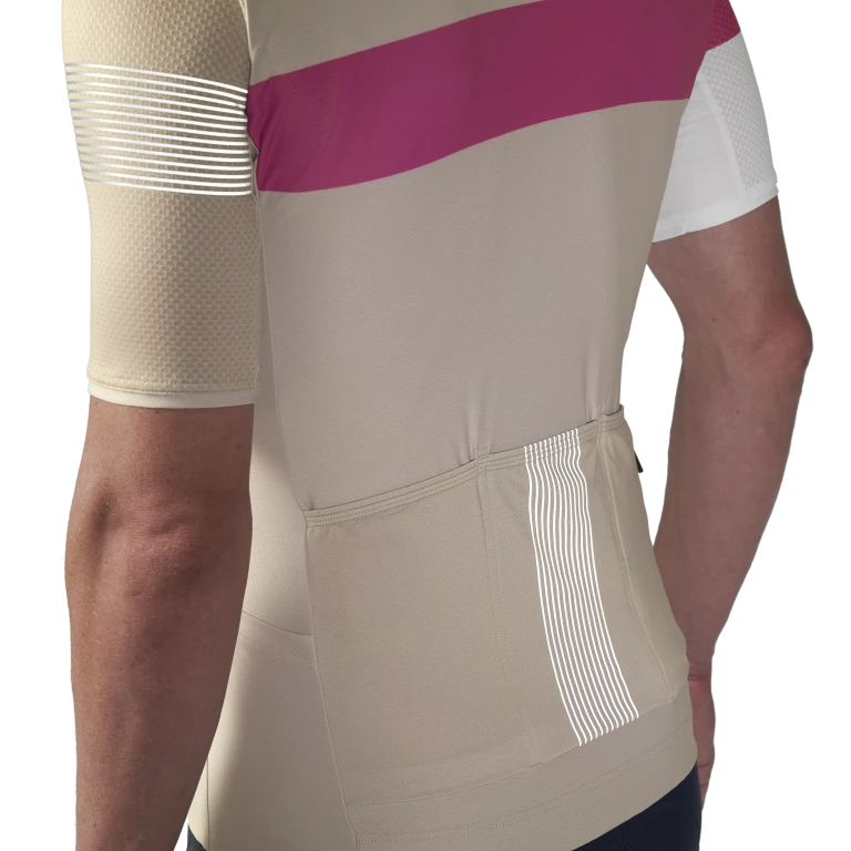 Maillot MAVIC KSYRIUM PRO Manches Courtes Beige
