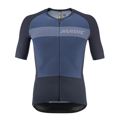 Maillot MAVIC COSMIC Manches Courtes Bleu
