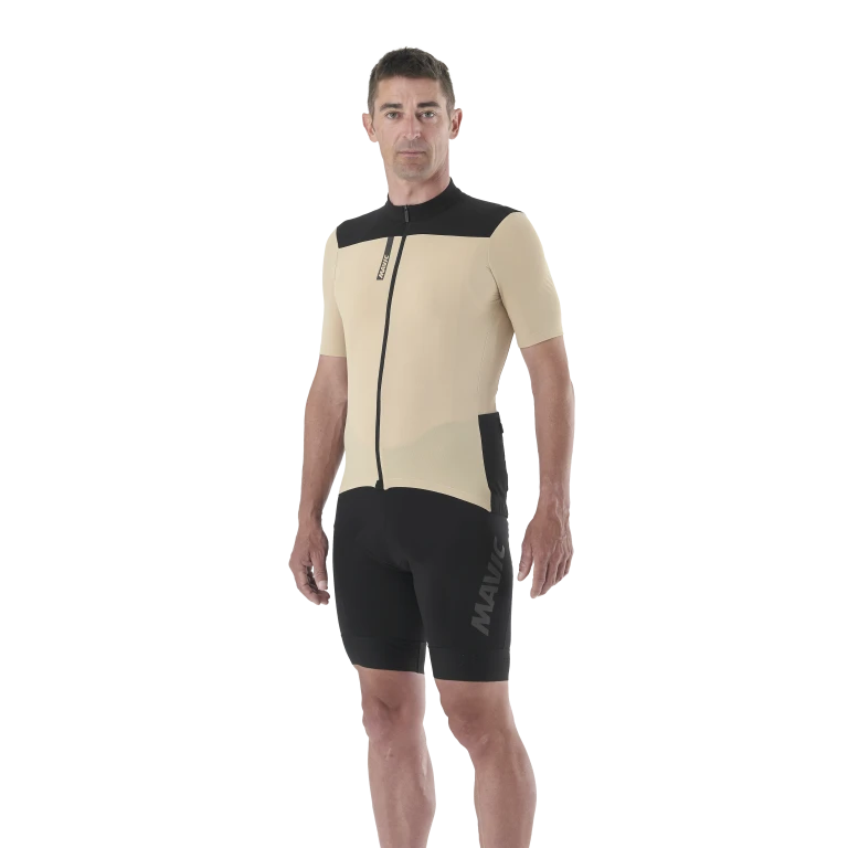 Maillot MAVIC ALLROAD CARGO Manches Courtes Beige