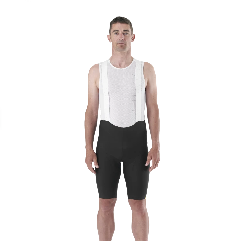 MAVIC AKSIUM Kurze Trägerhose Schwarz