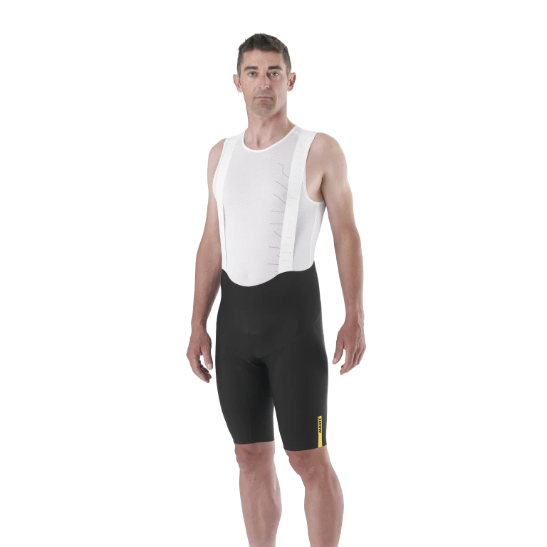 MAVIC AKSIUM Kurze Trägerhose Schwarz