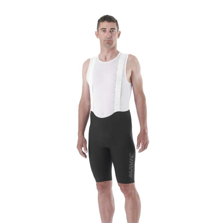 MAVIC KSYRIUM Kurze Trägerhose Schwarz