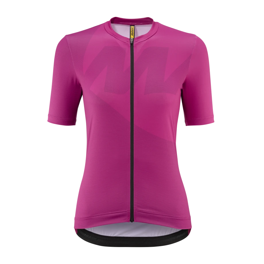 Maillot MAVIC ICON GRAPHIC Manches Courtes Femme Fuschia