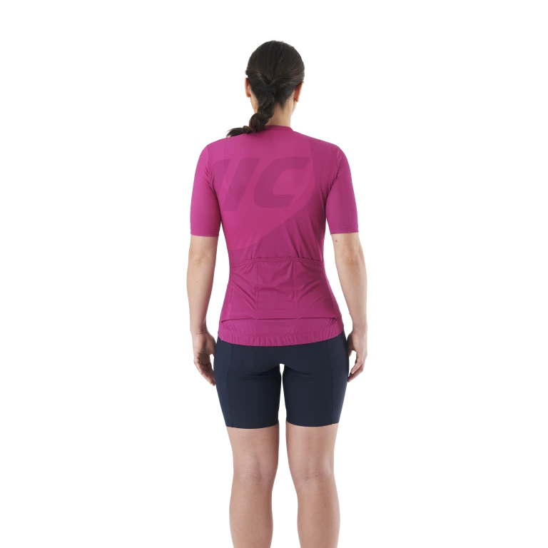 Maillot MAVIC ICON GRAPHIC Manches Courtes Femme Fuschia