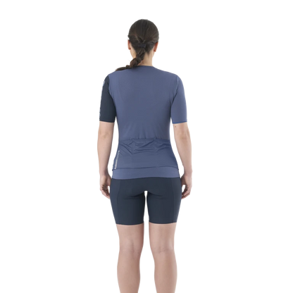 Maillot MAVIC ESSENTIAL Manches Courtes Femme Bleu