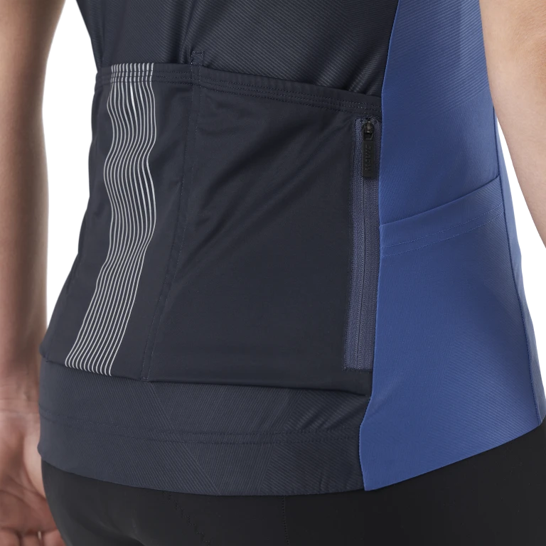 MAVIC KSYRIUM PRO Trikot Kurzarm Frau Blau