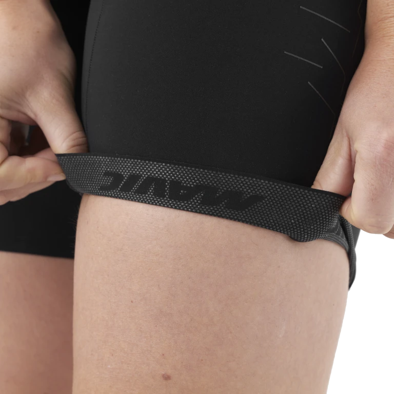 Cuissard Court à Bretelles COSMIC Femme Noir