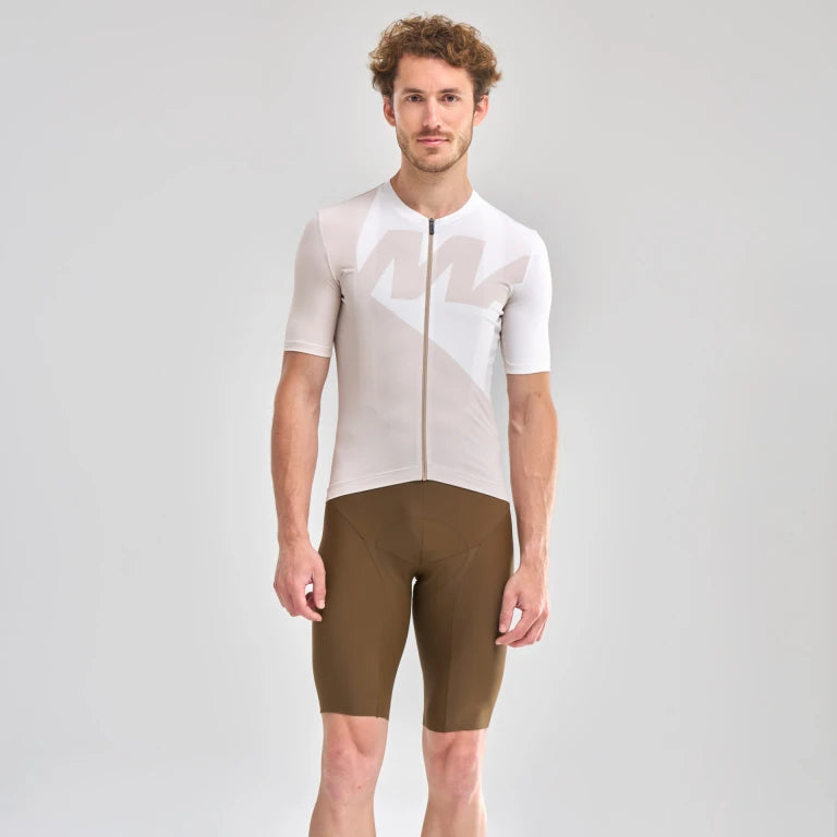 MAVIC ICON GRAPHIC Trikot Kurzarm Beige