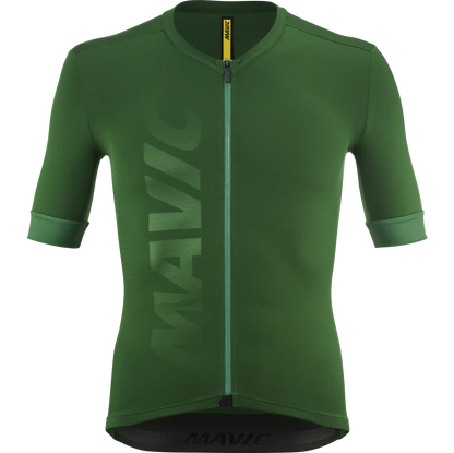 Trikot MAVIC AKSIUM Kurzarm Grün