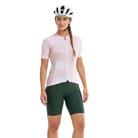 Maillot MAVIC AKSIUM GRAPHIC Manches Courtes Femme Rose