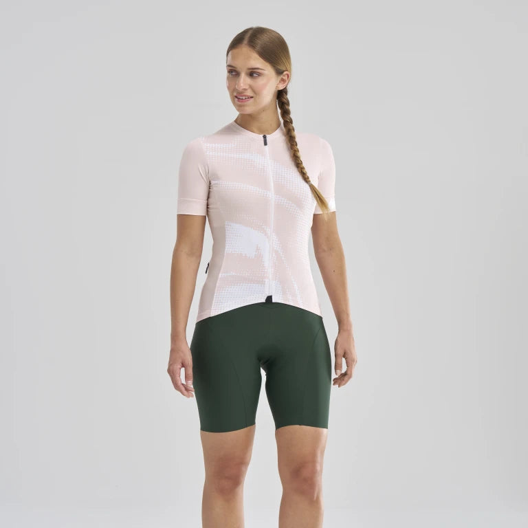 MAVIC AKSIUM GRAPHIC Trikot Kurzarm Frau Rosa
