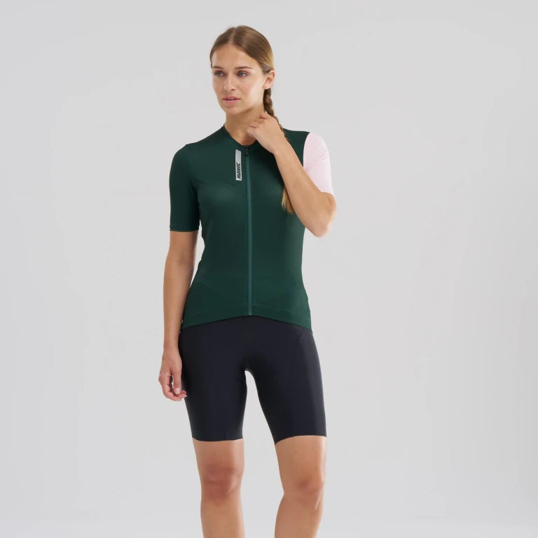 MAVIC ESSENTIAL Trikot Kurzarm Frau Grün
