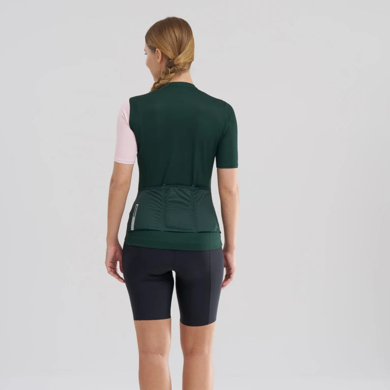 MAVIC ESSENTIAL Trikot Kurzarm Frau Grün