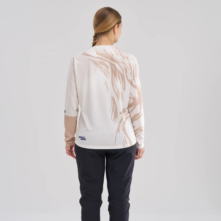 Maillot MAVIC DEEMAX ENDURO Manches Longues Femme Blanc
