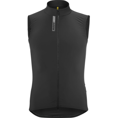 Ärmellose Jacke MAVIC AKSIUM WIND Schwarz