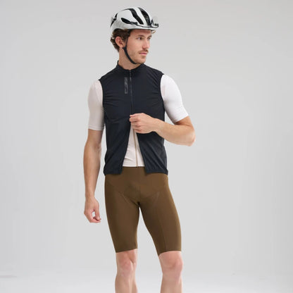Ärmellose Jacke MAVIC AKSIUM WIND Schwarz