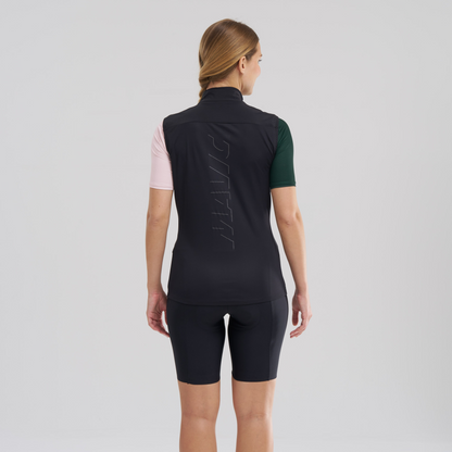 Ärmellose Jacke MAVIC AKSIUM WIND Damen Schwarz