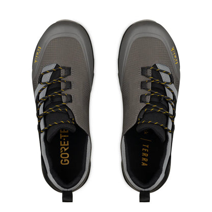 Chaussures VTT FIZIK TERRA ERGOLACE GTX FLAT Noir/Gris