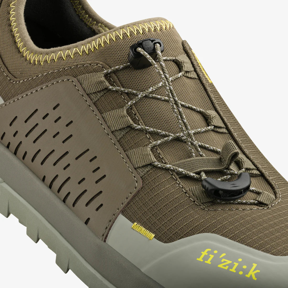 Mountainbike-Schuh FIZIK TERRA ERGOLACE 2 Braun/Grün