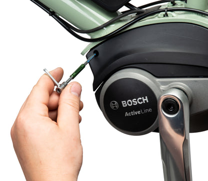 Park Tool THT bei der Arbeit an einem E-Bike-Motor