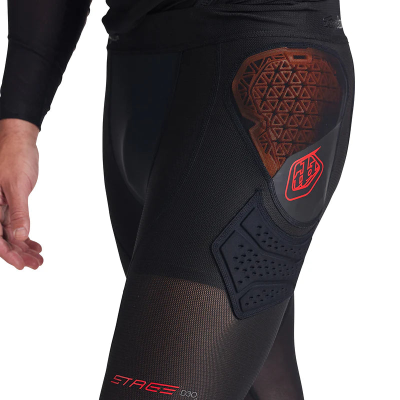 Sous-Short Pantalon De Protection TROY LEE DESIGNS STAGE GHOST D3O Noir